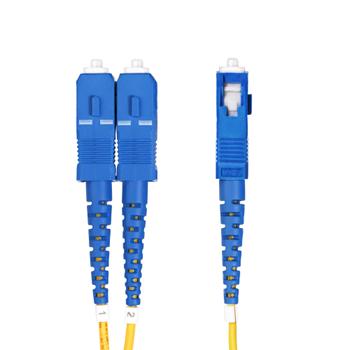 STARTECH LC/SC SINGLE MODE FIBER CABLE OS2/ UPC/ DUPLEX/ LSZH CABL (SMLCSC-OS2-30M)