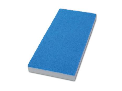 MAX Skuresvamp MAX 25x12cm melamin blå/hvit (21902*10)