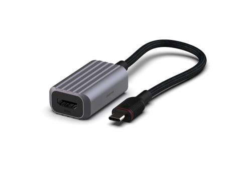 UNISYNK USB-C to HDMI Adapter 4k@60Hz Gr (10378)