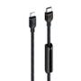 UNISYNK USB-C - Lightning Cable 1,2m Black