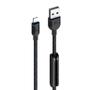 UNISYNK USB-A - Lightning Cable 1,2m Black (10160)