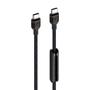 UNISYNK USB-C to USB-C Cable 1,2m Black