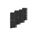 CHIEF MFG FHB5174 | Interface Extenders for Tempoâ„¢ Flat Panel Wall Mount System | VESA 250-650 Vertical Extension | Max | Svart