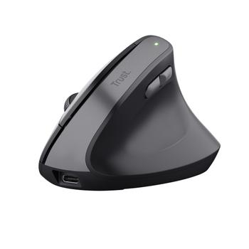 TRUST TM-270 ERGONOMIC MOUSE WIRELESS BLK ECO (25371)