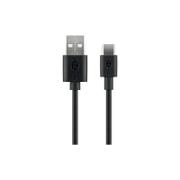 TOLERATE GOOBAY CHARGING AND SYNC CABLE USB-C TO USB-A 1M BLACK CABL