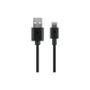 TOLERATE GOOBAY CHARGING AND SYNC CABLE USB-C TO USB-A 1M BLACK CABL