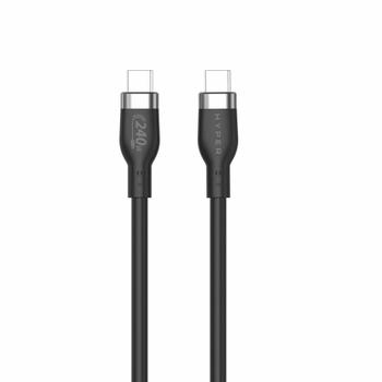 TARGUS 2M USB-C CHARGING CABLE BLACK SILICONE 240W CABL (HJ4002BKGL)