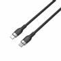 TARGUS 2M USB-C CHARGING CABLE BLACK SILICONE 240W CABL (HJ4002BKGL)