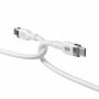 TARGUS 2M USB-C CHARGING CABLE WHITE SILICONE 240W CABL (HJ4002WHGL)