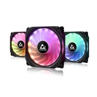 Chieftec CF-3012-RGB  3 x RGB case fan - 120x120x25mm -  6 pin