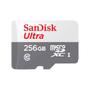 SANDISK Ultra - Flash-minneskort - 256 GB - Class 10 - mikroSDXC UHS-I