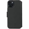 DECODED Leather Detachable Wallet iPhone 15 Plus Svart