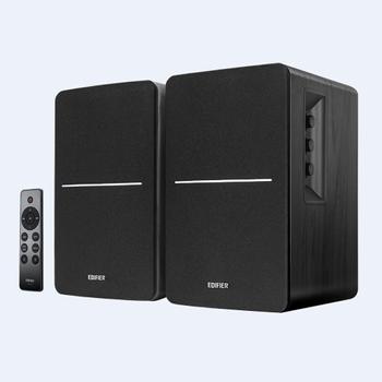 EDIFIER R1280DBs active speaker/ Bluetooth/ Optical/ Coaxial/ Dual RCA Inputs/ Wireless remote/ 42W/ Black (R1280DBS black)