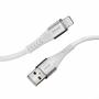 INTENSO USB Cable A315L Nylon 1,5m white USB-A / Lightning 12W