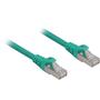 SHARKOON network cable RJ45 CAT.6a SFTP LSOH green 0,25m - HalogenFree