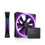 NZXT F140 RGB DUO 2-pack & RGB Controller - Black - Kabinettvifte - 140 mm - 36 dBA