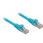 SHARKOON network cable RJ45 CAT.6a SFTP LSOH blue 0,25m - HalogenFree
