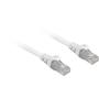 SHARKOON network cable RJ45 CAT.6a SFTP LSOH white 0,25m - HalogenFree