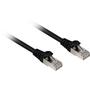SHARKOON network cable RJ45 CAT.6a SFTP LSOH black 0,25m - HalogenFree