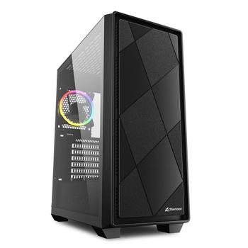 SHARKOON Vs8 Rgb Midi Tower Black (4044951039081)