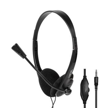 LOGILINK Stereo Headset, 1X 3.5 Mm (HS0055)