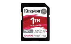 KINGSTON 1TB CANVAS REACT PLUS SDXC UHS-II 280R/150W U3 V60 FOR FULL HD/4K
