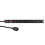 LANVIEW 19" rack mount power strip, 