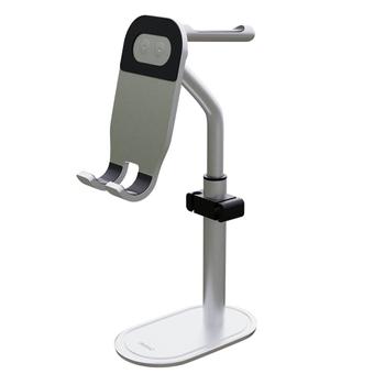 DESIRE2 Headrest Pro Stand For headphone and phone silver (D2APAWCSSI)