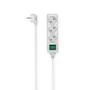 HAMA Power Strip 3-way Switch White 1.4m