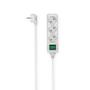 HAMA Power Strip 3-way Switch White 3.0m