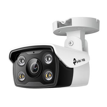 TP-Link 4MP Outdoor Full-Color Bullet Network Camera SPEC: H.265+/H.265/H.264+/H.264,  1/3" Progressive Scan CMOS,  Color/0.005 Lux@F1.6,  0 Lux with IR/White Light,  25fps/30fps ( 2560x1440, 2304x1296,  2048