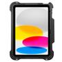 TARGUS iPad 10,9" (10. gen) SafePort Rugged Max deksel (sort) Stativfunksjon, skjermbeskytter, IP54-beskyttelse, avtagbart håndtak