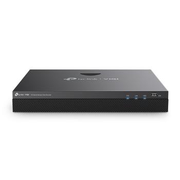 TP-LINK VIGI 16 Channel Network Video Recorder 4K HDMI Video Output & 16MP Decoding Capacity:  Sharp image definition up to 8MP,  and 8-ch@2MP decoding capacity allows you to enjoy more-channels live view and (VIGI NVR2016H)