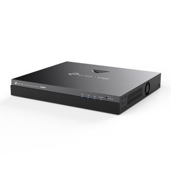 TP-LINK VIGI 16 Channel PoE+ Network Video Recorder 4K HDMI Video Output & 16MP Decoding Capacity:  Sharp image definition up to 8MP,  and 8-ch@2MPâ  decoding capacity allows you to enjoy more-channels live  (VIGI NVR2016H-16P)