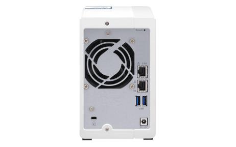 QNAP TS-231P3-2G - 2.5GbE NAS-server - 2-bay 2GB RAM, firekjerners 1.7GHz prosessor - plass til to 3.5"/2.5" (TS-231P3-2G)