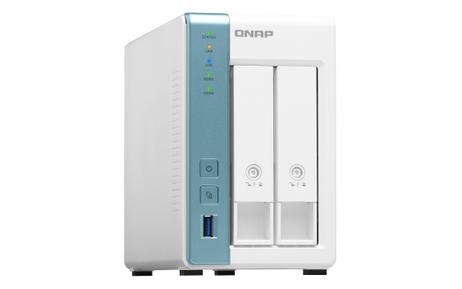 QNAP TS-231P3-2G - 2.5GbE NAS-server - 2-bay 2GB RAM, firekjerners 1.7GHz prosessor - plass til to 3.5"/2.5" (TS-231P3-2G)