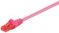 MICROCONNECT U/UTP CAT6 2M Pink PVC