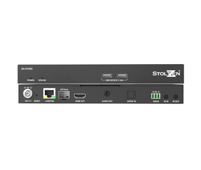STOLTZEN Apollo 6100D Decoder 4K60 4K@60 HDCP 2.2 USB-KVM PoE 1-2fps delay (SA-6100D)
