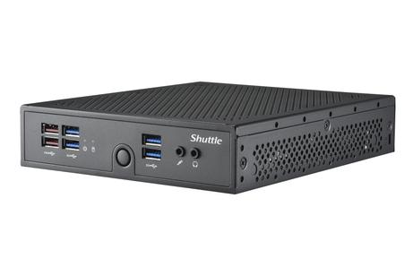 SHUTTLE Slim POS PC, Celeron, 8GB, 120GB SSD, 24/7 (POS DS500)