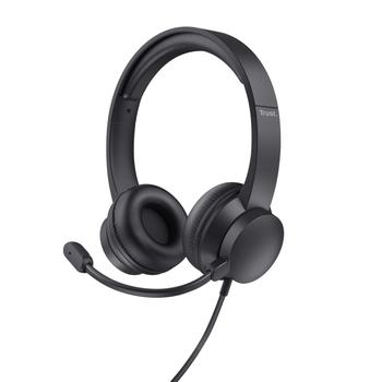 TRUST HS-150 ANALOGUE PC ON EAR HEADSET (25333)