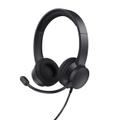 TRUST HS-260 USB - USB C NOISE CANCELATION ON EAR PC HEADSET ECO