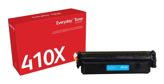 XEROX HIGH YIELD CYAN TONER CARTRIDGE LIKE HP 410X FOR COLOR LASERJET SUPL (006R03701)