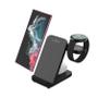FIXED 3in1 Wireless Charging station for Samsung Black (FIXPOS-SA-BK)