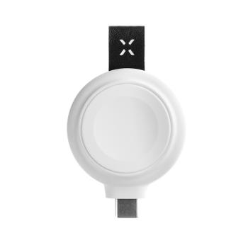 FIXED Trådløs USB-C oplader MFI til Apple Watch Hvid (FIXORB-WH)