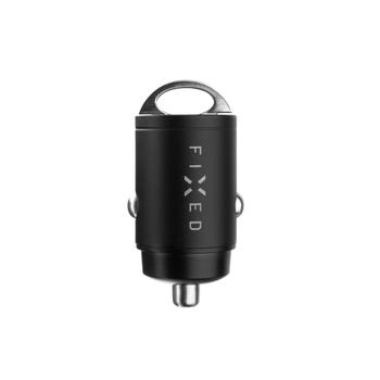 FIXED Super Fast Car Charger 30W 2xUSB-C/ USB-C Cable 1m (FIXCC30M-2CC-BK)