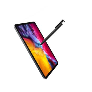 FIXED 3in1 Stylus Pen-Classic med Stativ funktion Sort (FIXPEN-BK)