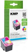 KMP H163 - farge (cyan, magenta, gul) - kompatibel - blekkpatron (alternativ for: HP 62XL, HP C2P07AE)
