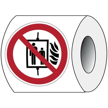 BRADY ISO Safety Sign - Do not use (PIC P020-DIA 025-PE-ROLL/1)