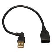 TRIPP LITE 10IN USB RIGHT ANGLE EXTENSION CABLE USB A-F/M (90 DEG)           