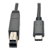 TRIPP LITE 3FT USB CABLE USB-C TO UCB-B USB 3.1 GEN 10GBPS M/M FAST CHARGE